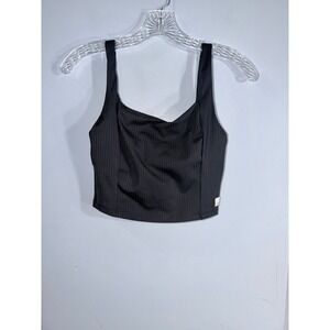Vuori black Inversion Rib Support Tank (Style VW1206) women's small